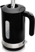 Ovente Electric Hot Water Kettle 1.8 Liter with Prontofill Lid 1500 Watt BPA-Free Portable Countertop Tea Coffee Maker Fast Heating Element with Auto Shut-Off and Boil Dry Protection Black KP413B