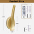Gold Wall Hooks Towel Hooks 4 Pack Coat Hooks Wall Mounted Single Hook Heavy Duty Hardware Robe Hooks for Hanging Gold Hooks Zinc Alloy Hooks for Bathroom Garage Entryway Kitchen Home