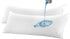 Body Pillow Protectors Waterproof 20x55 Pair Soft Set of 2 Breathable �¤️ Life Time Warranty �¤️ Membrane Smooth Fabric Zip Encasement Covers Cases White