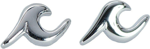 Pura Vida Silver Wave Stud Earring Set - .925 Sterling Silver, Accessory for Women