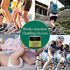 ECOLEAF Butt Cream Symptomatic Rash Relief | Made in the USA with Organic Plant Extracts & Oils | Great for Diaper Rashes, Chafing, Burns, Cuts, Itching | Designed for Babies, Kids, Adults, Athletes