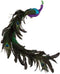 Kurt Adler H6043 Large Purple/Blue Feather Peacock on Clip, Multicolor