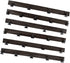 fghuim 6PCS Wooden Wall Hanging Photo Frames Picture Display Collage With Clips & Adhesive Stickers No Drilling on Wall