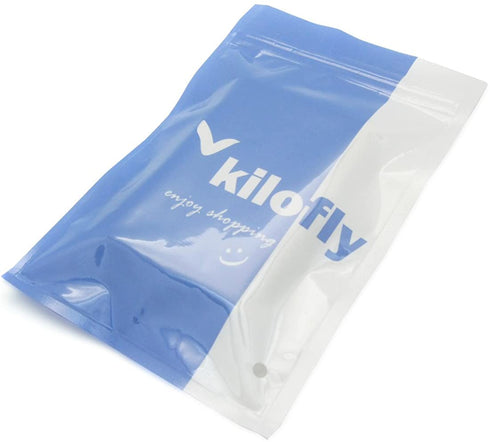 kilofly 2pc Vinyl Extra Long 43" Adjustable Waist Neck Ties Waterproof Apron