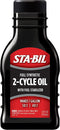 STA-BIL Full Synthetic 2-Cycle Oil - With Fuel Stabilizer For Up To 12 Months Protection - 5 Gallon Multi-Mix - 50:1/40:1 Mix Ratios - Low Smoke Formula, 2.6 fl. oz. (22403)
