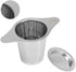 Stainless Steel Tea Infuser, JEXCULL Premium Tea Strainer with Two Handles & Large Capacity for Loose Tea Leaf, Classic Metal Mesh Tea Filter for Cups, Mugs, Teapots