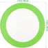 BESTonZON Silicone Baking Mats, 3-Pack Non-Stick Round Silicone Baking Sheet Liner,Reusable Heat Resistant Baking Pastry Sheets Round(Green)