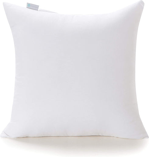 Acanva Decorative Square Throw Pillow Inserts Form Stuffer Cushion Sham Filler, 26x26'', White, 26 x 26