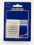 Brother ¼ Inch Piecing Foot for Quilting and Topstitching, SA125, Silver