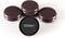 Super Sliders 2 1/2" Round Reusable Furniture Sliders for Carpet - Effortless Moving and Surface Protection, Brown (8 Pack)
