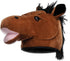 Plush Horse Head Hat Party Accessory (1 count) (1/Pkg)