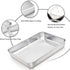 Baking Pans Set of 2, E-far 12.4? x 9.6? x 2? Stainless Steel Rectangular Cake Pans, Baking Sheet Pan for Lasagna Brownies Casseroles, Non-toxic & Healthy, Dishwasher Safe