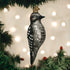 Old World Christmas Vintage Hairy Woodpecker