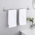 KES Towel Bar for Bathroom 24-Inch Self Adhesive Towel Bar No Drill Sticky on Towel Holder SUS304 Stainless Steel Rustproof Brushed Finish, A7000S60B-2