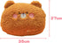 Madaooo 3D Animal Plush Pillow, Home Cushion Decoration Plush Toy, Cute Throw Pillow for Home Decoration Great Gift for Kids (Frog)