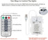 String Lights Curtain USB or Battery Powered, Bedroom Fairy Lights with Remote for Wall Party Christmas Indoor Outdoor Decor,(Cool White,7.87Ft x 5.9Ft)