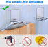 Razor Holder for Shower, Shaver Holder Hanger Wall Adhesive Shower Hooks Stand Stainless Steel Utility Hook Bathroom Kitchen Organizer-4 Packs