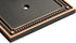 Franklin Brass W35068-VBC-C Classic Beaded Quad Toggle Switch Wall Plate / Switch Plate / Cover, Bronze with Copper Highlights