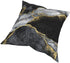 Ansoela Gold and Black Grey Throw Pillow Covers Set of 4 Marble Texture Decor Pillow Cases 18x18 Square Cushion Cover Home Couch Sofa Decorative