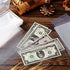 151 Pieces Currency Sleeves Bill Holder with Storage Case Plastic Paper Money Holders for Collectors Money Sleeves Protector