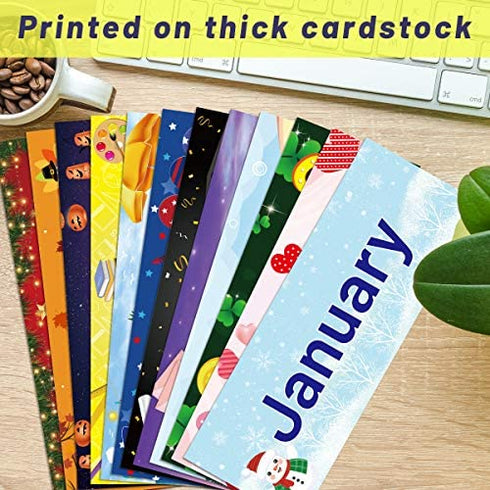 Holiday Monthly Headliners Seasonal Months of The Year Bulletin Board Set