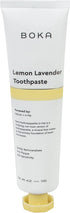 Boka Lemon Lavender Natural Toothpaste, Nano-Hydroxyapatite for Remineralizing, Sensitivity and Whitening, Fluoride-Free, Dentist Recommended for Kids and Adults, Made in USA, 4oz (Pack of 1)