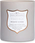 Manly Indulgence Scented Jar Candle, Mojave Suede, Signature Collection, Soy Wax Blend, Wooden Wick, 15 Oz, Single (Faded Suede, Desert Driftwood & Misted Musk)