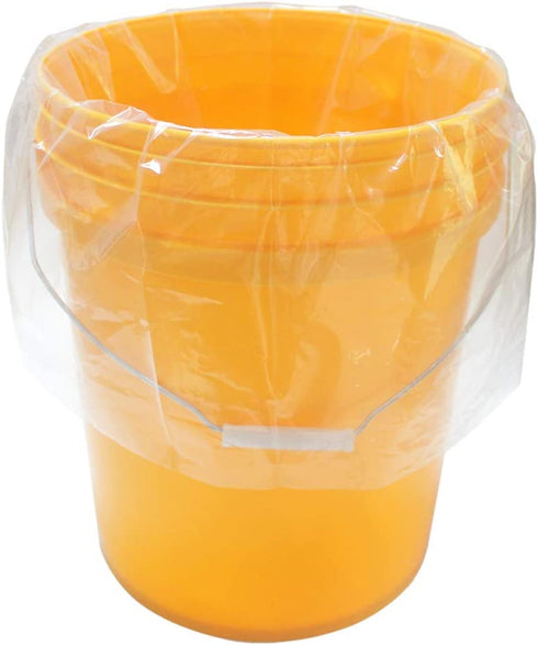 Belinlen 25 Pack 5 Gallon Bucket Liner Bags for Marinating and Brining, Great for Storage Food, Food Grade, BPA Free, Heavy Duty Leak Proof (2 mil)