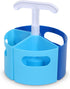 Learning Resources Create-a-Space Storage Mini Center - Blue, Classroom Craft Keeper, Maker Space, Small Space Storage, Teacher Organizer, Home School Accessories, 4 Piece Set