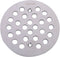 TRUSTMI 4 1/4-inch Screw-in Shower Drain Grate Replacement Cover , Brushed Stainless