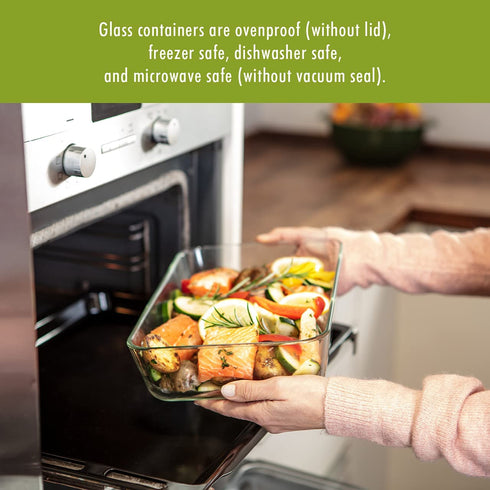 ZWILLING Fresh & Save Glass Airtight Food Storage Container, Meal Prep Container - Small, Food Saver