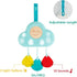 Hape Baby Crib Mobile Toy with Lights & Relaxing Songs| 10 Types of Soothing Sleep Sound for Crib Mobile| Adjustable Night Light for Baby from Birth and Up