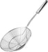 Artyea Skimmer, Stainless Steel Spider Strainer, Ladle for Pasta, Spaghetti, Noodles and Frying in Kitchen – 6 Inches Bowl, 16.4 x 1.2 x 0.6 inches, silver