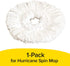 Hurricane Spin Mop Replacement Mop Heads for As Seen On TV Mop & Bucket Cleaning System by BulbHead, Spin Away Germy, Dirty Water - Super-Absorbent Microfiber Mop Head Holds 10X Weight ” 1-Pack