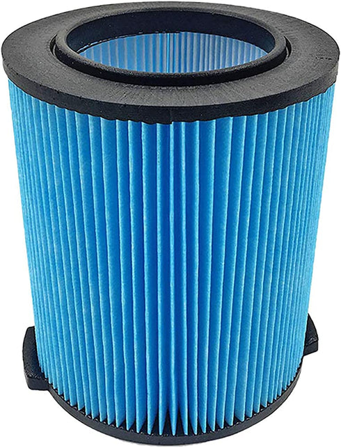 PUREBURG 1-Pack Pleated Filter Compatible with Ridgid VF5000 Wet/Dry 6-20 gal Shop Vacs fits RV2400A RV2400HF RV2600B WD06700 WD0671 WD0671EX0 WD0970 WD09700 WD0970EX0 WD0970M0 WD1270 WD1450 WD1680 WD1851 WD1956