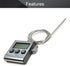 Othmro Meat Thermometer Digital Food Thermometer with 1 Probe for Cooking BBQ -50 - 250±1 „ƒ Grey 1pcs