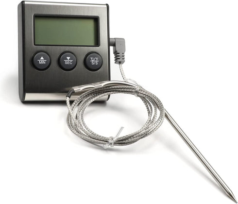 Othmro Meat Thermometer Digital Food Thermometer with 1 Probe for Cooking BBQ -50 - 250±1 „ƒ Grey 1pcs