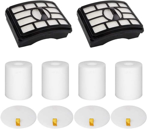2 + 4 Pack Vacuum Filters Replacement Compatible for Shark Rotator Pro Lift-Away NV500, NV501, NV502, NV503, NV505, NV510, NV520, NV552, UV560, NV642, ZU780, ZU782, ZU785, Part Xff500 Xhf500