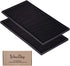 Bar Mat for Cocktail and Coffee Bar 6" x 12" Rubber Bar Service Spill Mat for Cocktail Bartender Coffee Bar or Countertop Mats Glass Drying Mat (Black Border - 12 x 18, 2)