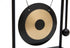 THY COLLECTIBLES Zen Art Brass Feng Shui Desktop Gong with Rammer Tai Ji Circle