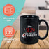 Crime Comedy Coffee Mug 15 oz Black, Funny Sarcastic Weekly Podcast for Women