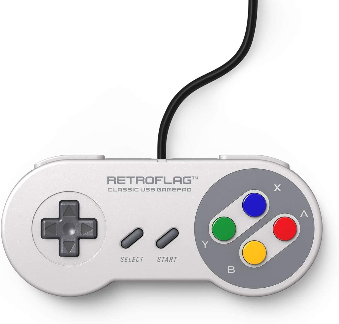 Retroflag Classic Wired USB Gaming Controller Support XINPUT, DINPUT M ...