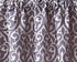 Stylemaster Bryce Chenille Scalloped Valance with Cording, 55 in x 17, Pewter