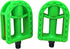 Kid's Bike Pedal 1/2-Inch Bike Pedals Kids Spindle Pedals Resin 12‘’ 14‘’ N3od3er (Green)