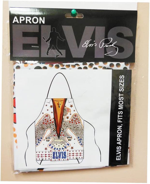 Midsouth Products Elvis Presley Apron White Jumpsuit