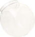 Amscan 410017 Clear Slanted Plastic Jar with lid | 80 Oz | 1 Pc
