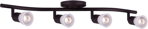 CANARM LTD. IT356A04ORB10 James 4 Bulb Track Light, Oil Rubbed Bronze