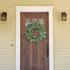 Artificial Greenery Wreath,20? Silver Dollar Eucalyptus Leaves Wreath with Pip Berries Green Spring/Summer Wreath for Front Door Wall Window Decor and Festival Celebration