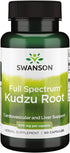 Swanson Full Spectrum Kudzu Root - Herbal Supplement Supporting Heart Health & Liver Health - May Support Healthy Blood Pressure & Cholesterol Levels - (60 Capsules, 500mg Each)