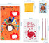 Thanksgiving Potato Sack Race Bags,Thanksgiving Bean Bag Toss Game,Make-A-Turkey Stickers ,Thanksgiving Party Games for Kids and Adults(17PACK).
